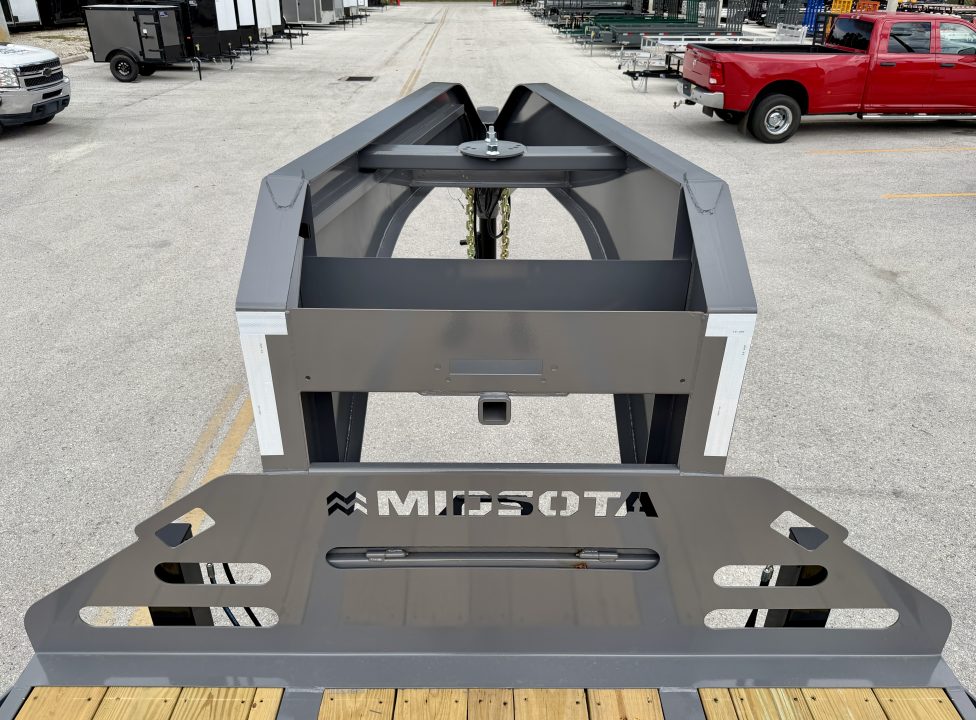 New 2026 Midsota 8.5x32(20+12) 25.9K FB Hydraulic Tail GN Deckover Trailer