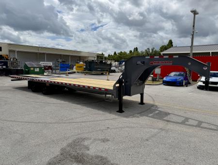 New 2026 Midsota 8.5x32(20+12) 25.9K FB Hydraulic Tail GN Deckover Trailer
