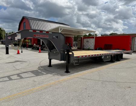 New 2026 Midsota 8.5x32(20+12) 25.9K FB Hydraulic Tail GN Deckover Trailer