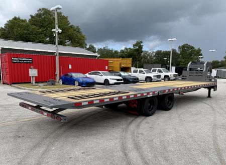 New 2026 Midsota 8.5x32(20+12) 25.9K FB Hydraulic Tail GN Deckover Trailer