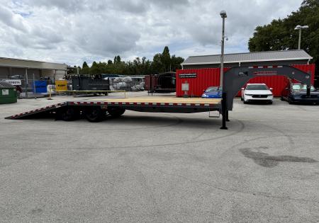 New 2026 Midsota 8.5x32(20+12) 25.9K FB Hydraulic Tail GN Deckover Trailer