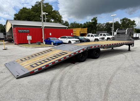 New 2026 Midsota 8.5x32(20+12) 25.9K FB Hydraulic Tail GN Deckover Trailer