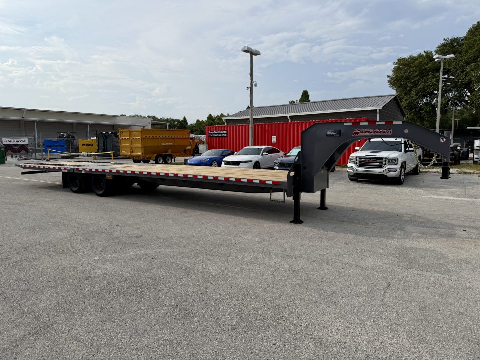New 2026 Midsota 8.5x36(24+12) 25.9K FB Hydraulic Tail GN Deckover Trailer