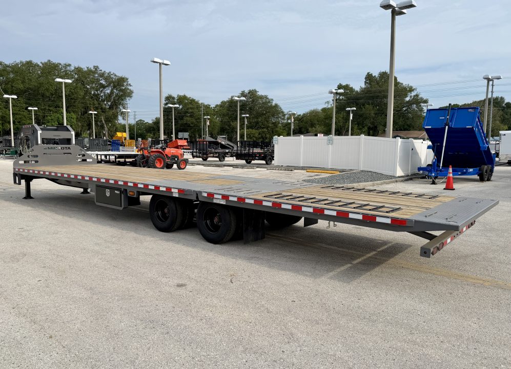 New 2026 Midsota 8.5x36(24+12) 25.9K FB Hydraulic Tail GN Deckover Trailer