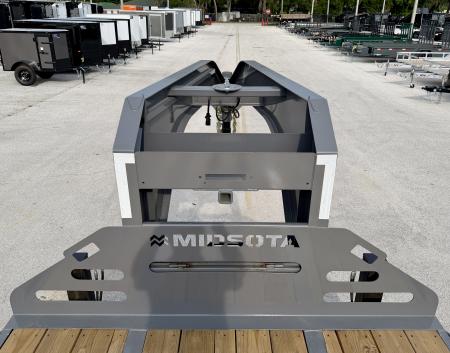 New 2026 Midsota 8.5x36(24+12) 25.9K FB Hydraulic Tail GN Deckover Trailer