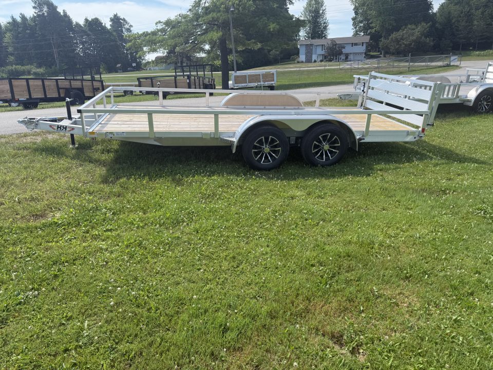 New 2026 H&H Trailers 16' ALUMINUM Landscape Trailer