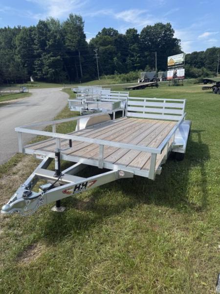 New 2026 H&H Trailers 16' ALUMINUM Landscape Trailer