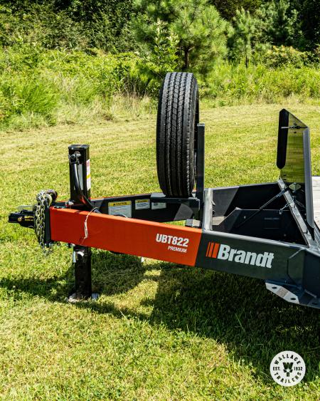 New 2026 Brandt UBT822 Premium Tilt Equipment Trailer