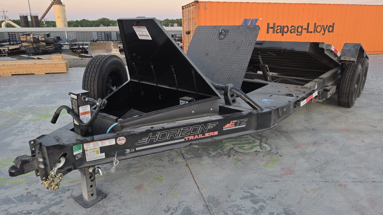 Used 2025 Horizon Trailers ETZ 20' x 83" x 22" BP 17,000LBS TILT Equipment Trailer
