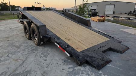 Used 2025 Horizon Trailers ETZ 20' x 83" x 22" BP 17,000LBS TILT Equipment Trailer
