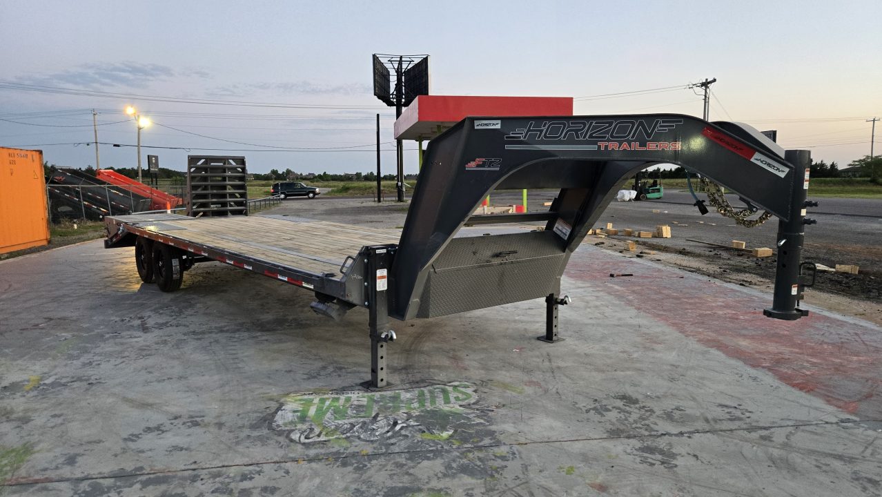 New 2025 Horizon Trailers FTZ 26' x 102" x 34" GN 15,700LBS Deckover Trailer