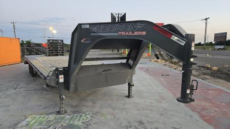 New 2025 Horizon Trailers FTZ 26' x 102" x 34" GN 15,700LBS Deckover Trailer