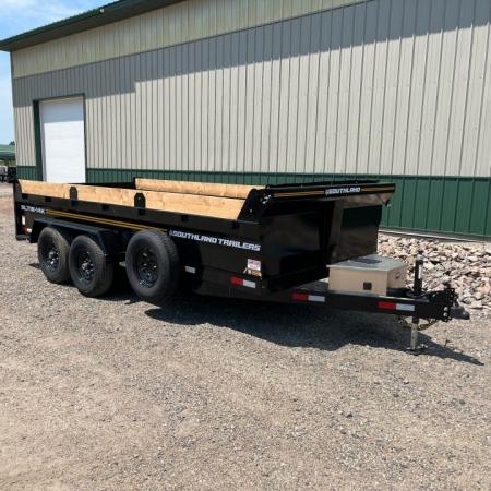New 2026 16' Southland SL716-14K Dump Trailer