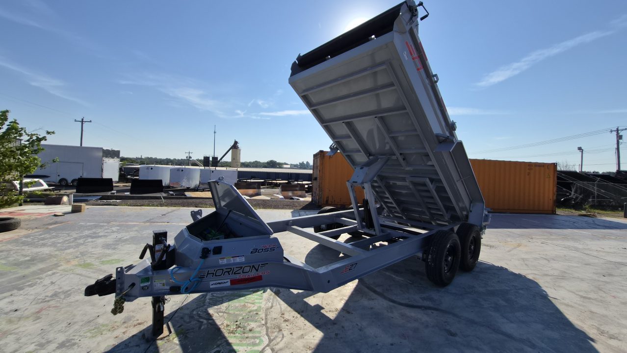 New 2026 Horizon Trailers EZ7 14X83 14K Dump Dump Trailer