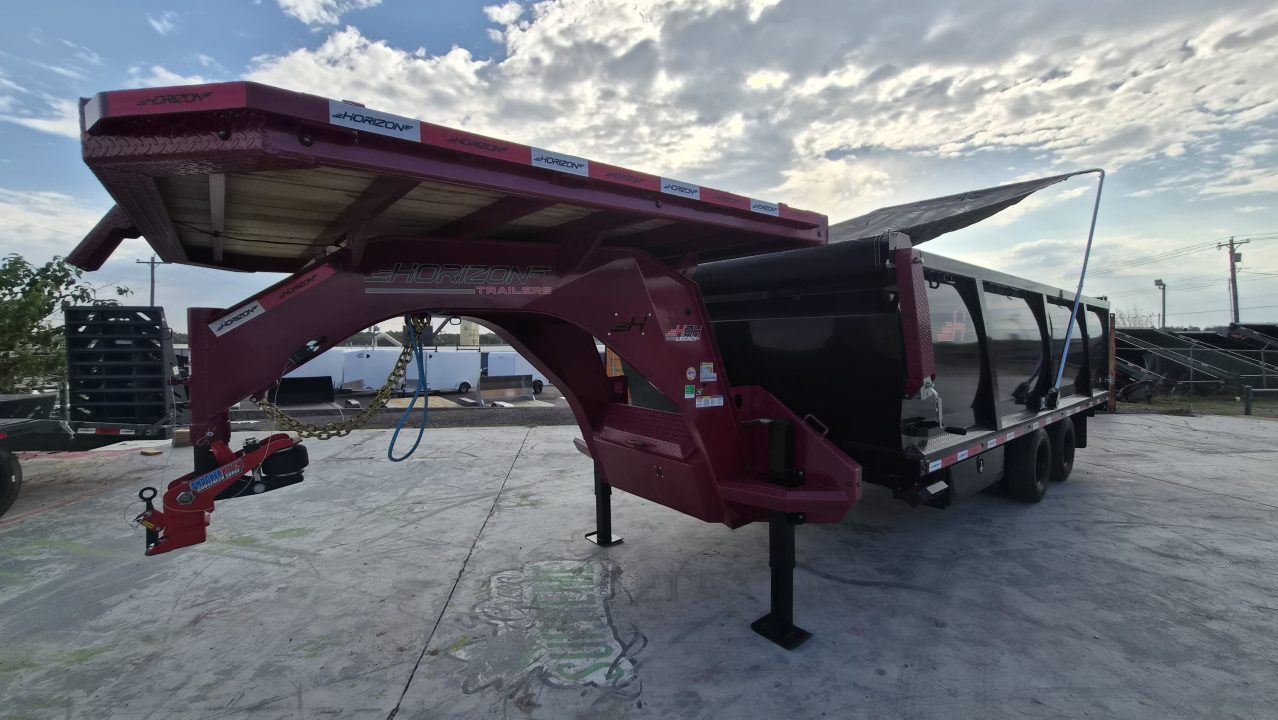 New 2026 Horizon Trailers HZH 20' x 96" x 4' GN 12k 2A DUMP TRAILER Dump Trailer