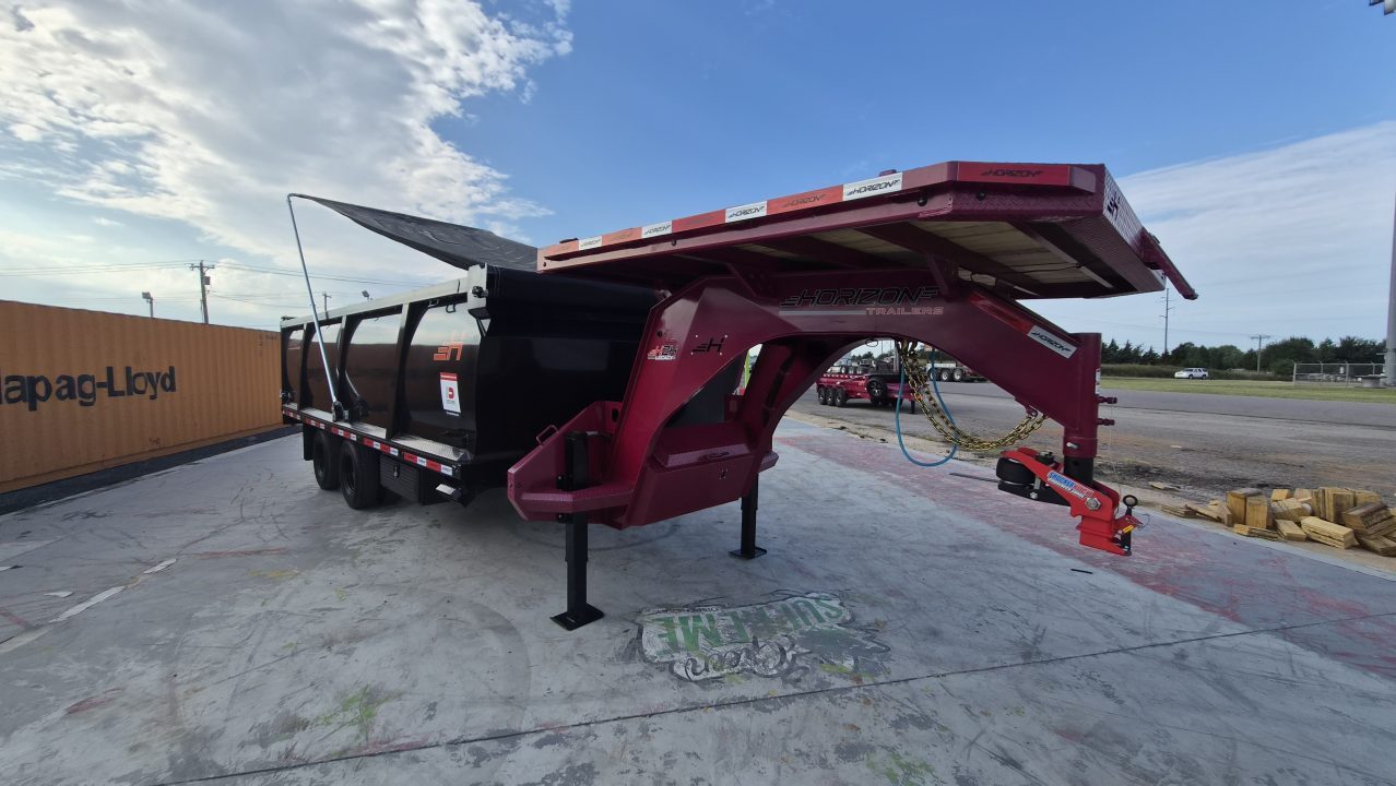 New 2026 Horizon Trailers HZH 20' x 96" x 4' GN 12k 2A DUMP TRAILER Dump Trailer
