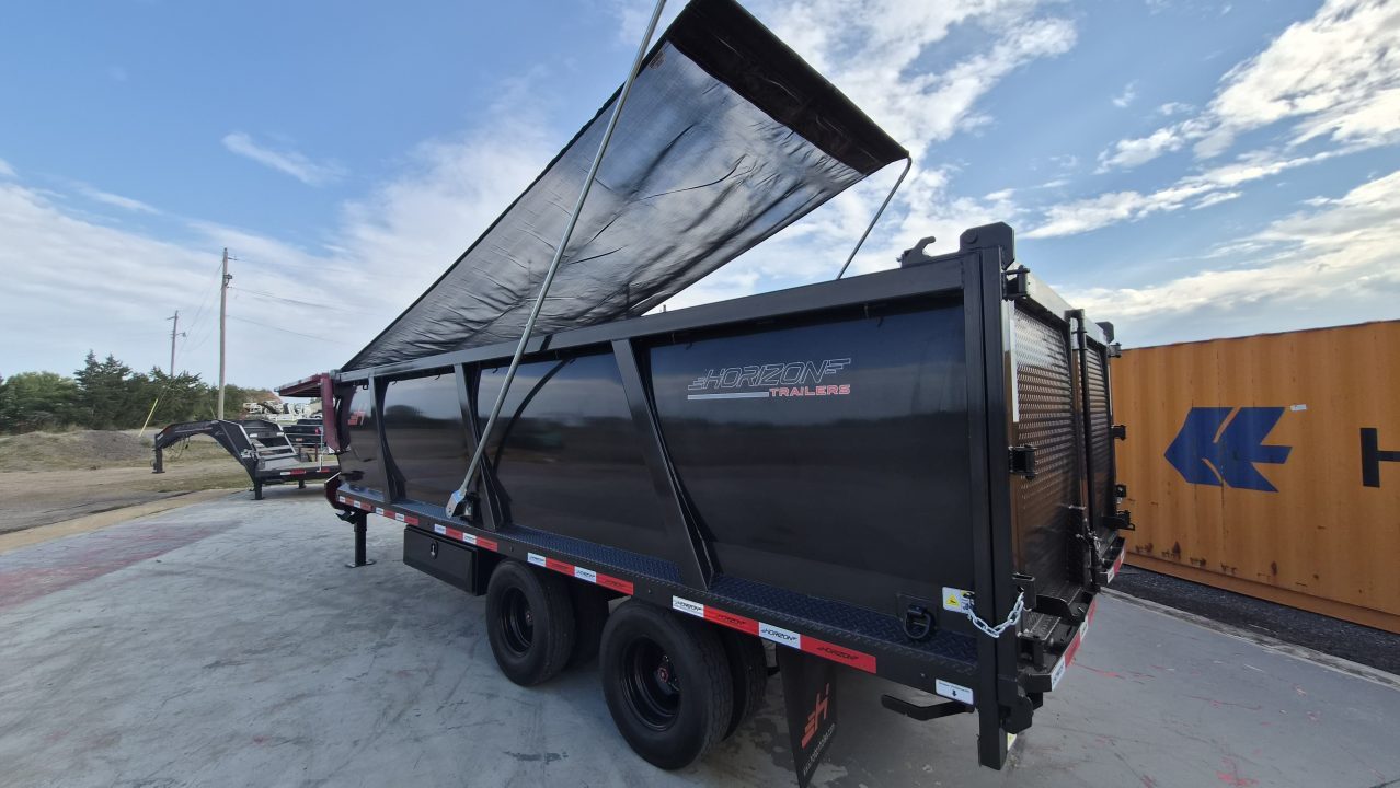 New 2026 Horizon Trailers HZH 20' x 96" x 4' GN 12k 2A DUMP TRAILER Dump Trailer