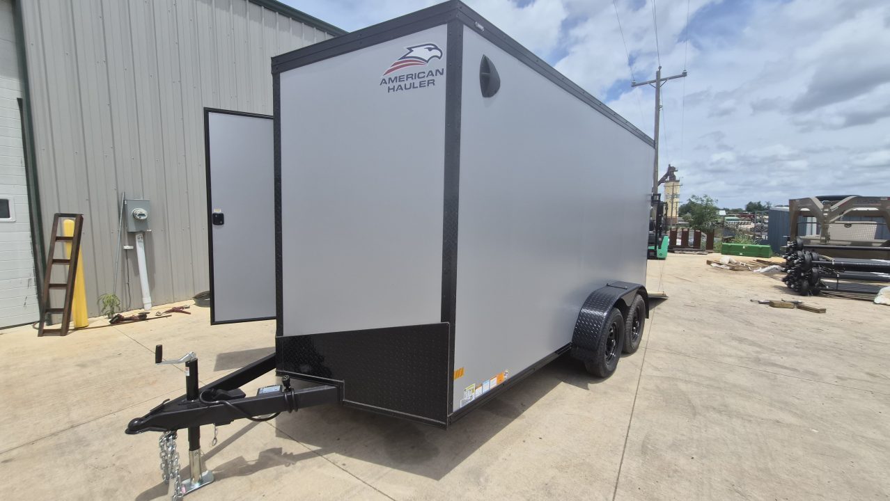 New 2026 American Hauler 7X14 7K Night Hawk Cargo / Enclosed Trailer