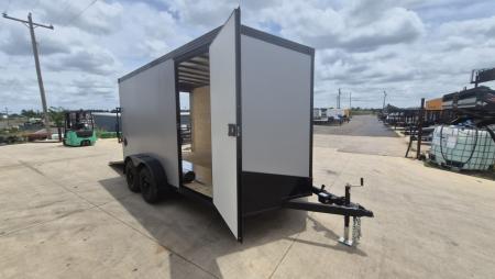 New 2026 American Hauler 7X14 7K Night Hawk Cargo / Enclosed Trailer