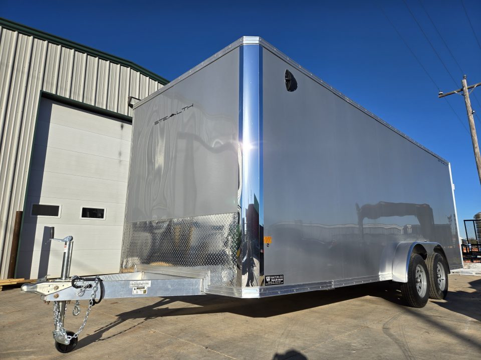 New 2025 ALCOM C7.4X18S Cargo / Enclosed Trailer