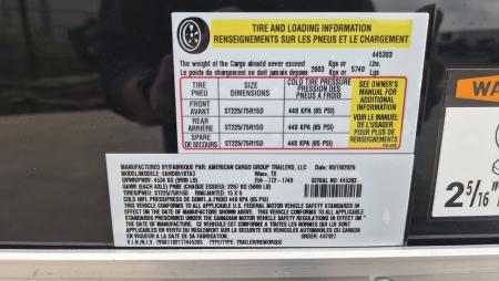 New 2026 American Hauler EAVHD718TA3 Cargo / Enclosed Trailer