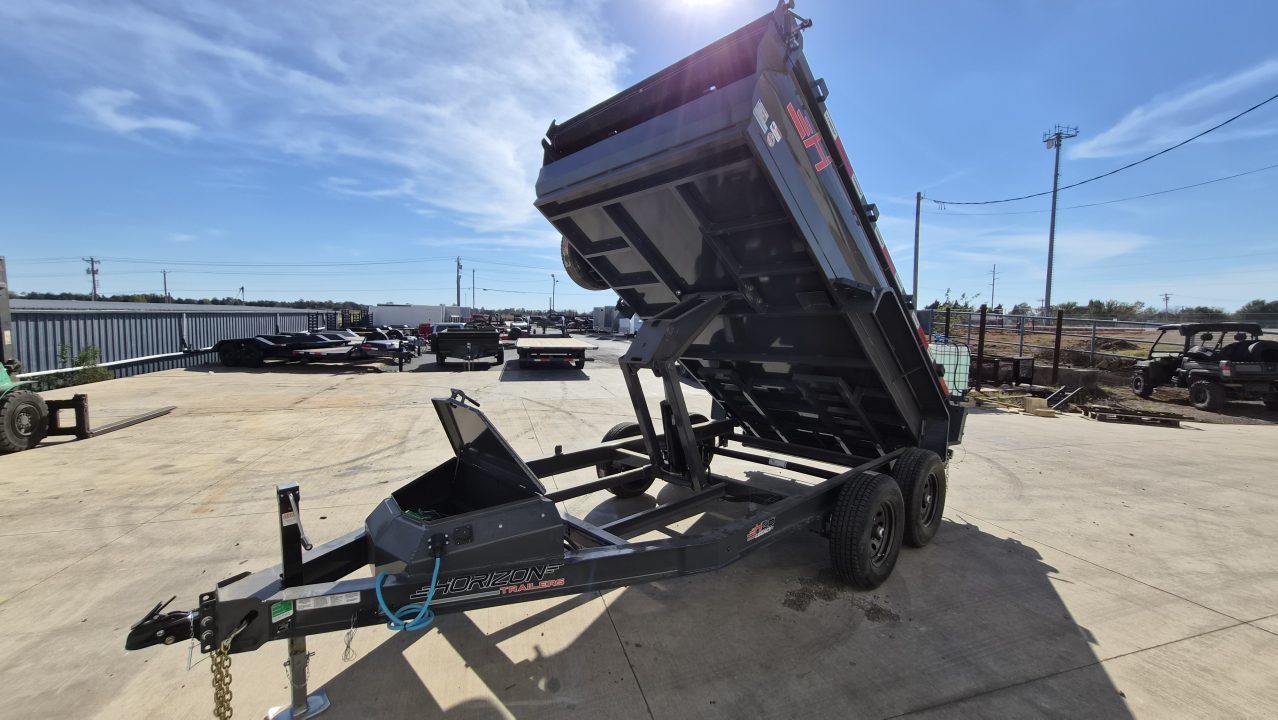 New 2026 Horizon Trailers HZ6 12' x 77"X2' BP 5.2K 2A DUMP TRAILER Dump Trailer