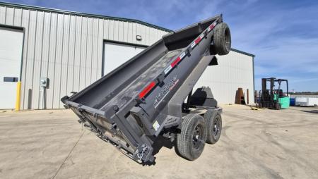 New 2026 Horizon Trailers HZ6 12' x 77"X2' BP 5.2K 2A DUMP TRAILER Dump Trailer