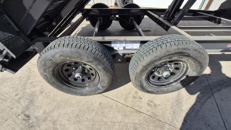 New 2026 Horizon Trailers HZ6 12' x 77"X2' BP 5.2K 2A DUMP TRAILER Dump Trailer