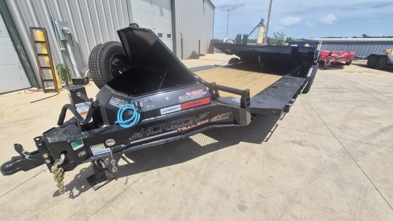 New 2026 Horizon Trailers HET 24' x 102" x 25" BP 21K TILT Equipment Trailer