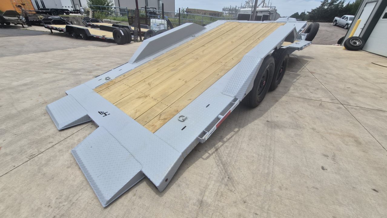 New 2026 Horizon Trailers ETZ 24' x 102" x 22" BP 17,000LBS TILT Equipment Trailer
