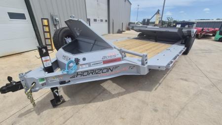 New 2026 Horizon Trailers ETZ 24' x 102  x 22  BP 17,000LBS TILT Equipment Trailer