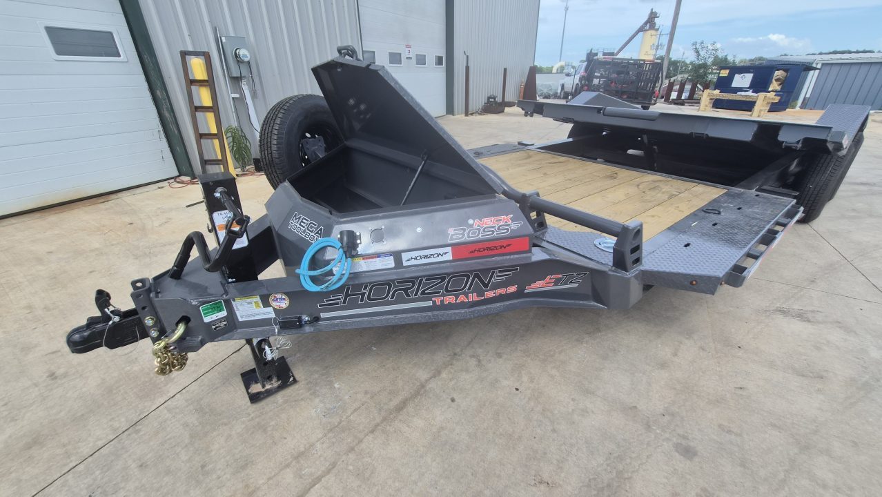 New 2026 Horizon Trailers ETZ 22' x 102" x 22" BP 15,200LBS TILT Equipment Trailer