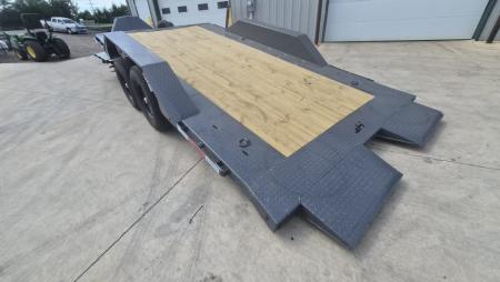 New 2026 Horizon Trailers ETZ 22' x 102" x 22" BP 15,200LBS TILT Equipment Trailer