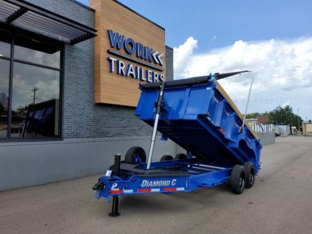 New 2027 Diamond C Trailers LPT208 - PACESETTER Dump Trailer
