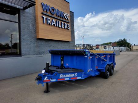 New 2027 Diamond C Trailers LPT208 - PACESETTER Dump Trailer