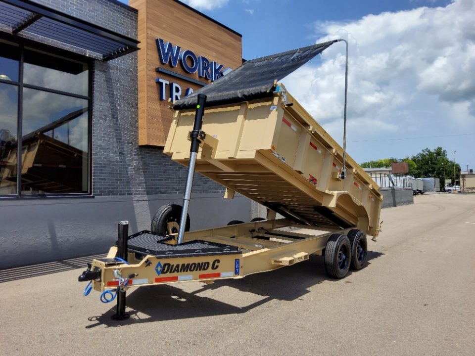 New 2026 Diamond C Trailers LPT210-PACESETTER Dump Trailer