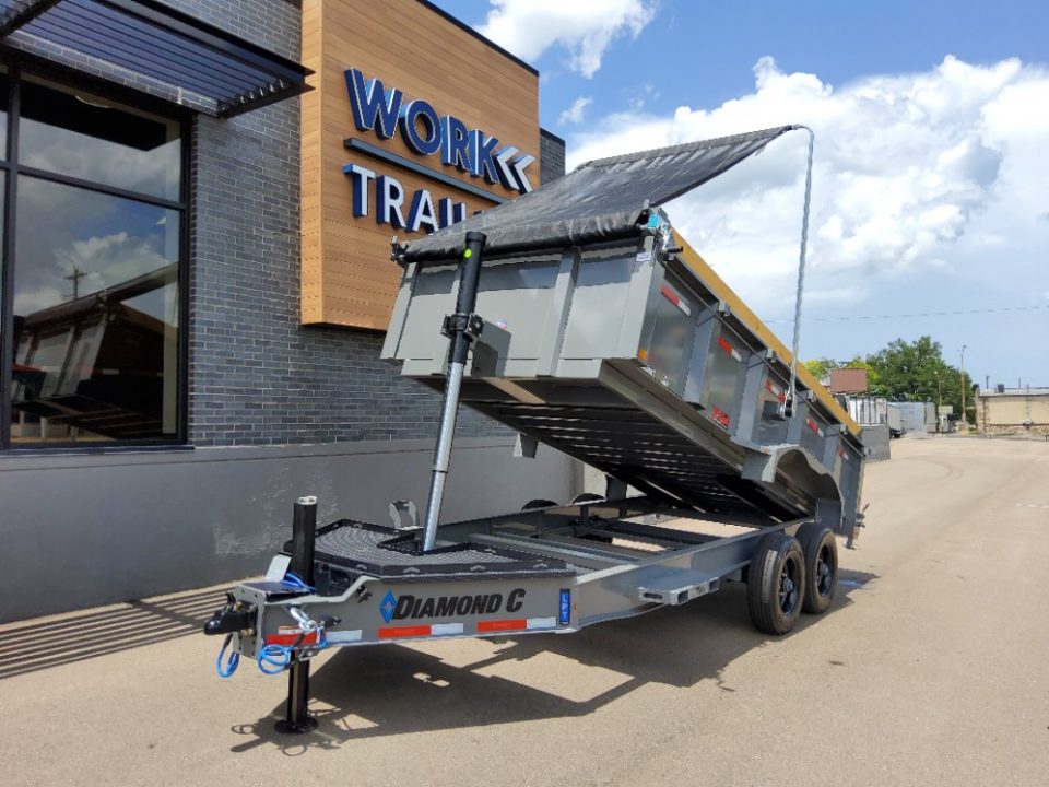 New 2026 Diamond C Trailers LPT207 - PACESETTER Dump Trailer