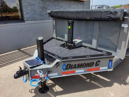 New 2026 Diamond C Trailers LPT207 - PACESETTER Dump Trailer