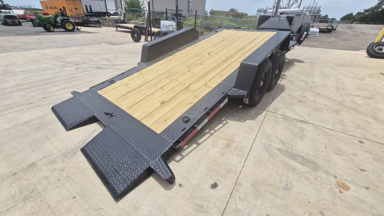 New 2026 Horizon Trailers ETZ 22' x 82" x 22" BP 15,200LBS TILT Equipment Trailer