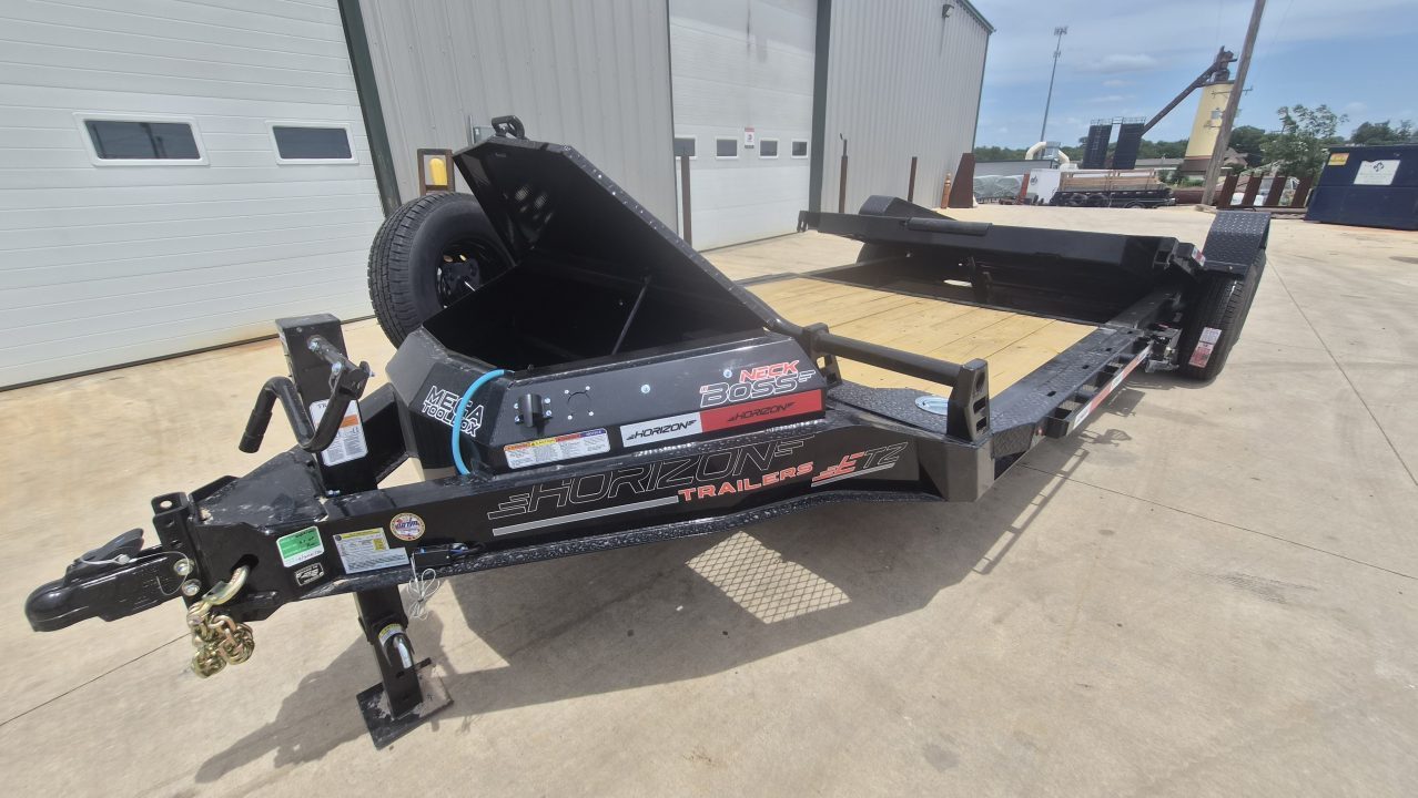 New 2026 Horizon Trailers ETZ 22' x 82" x 22" BP 15,200LBS TILT Equipment Trailer