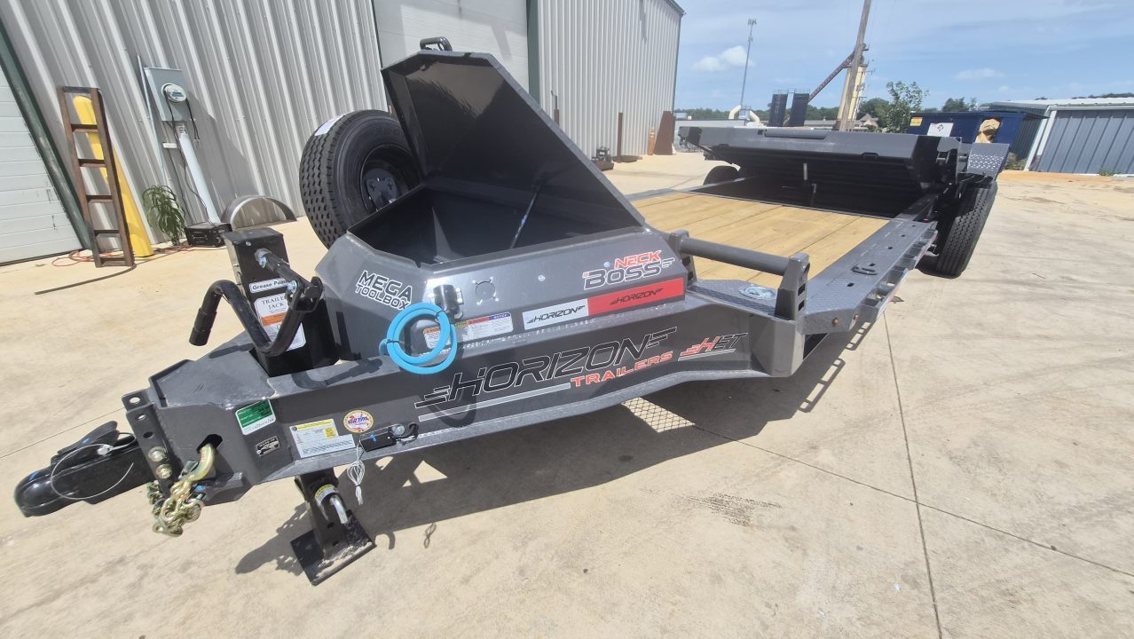 New 2026 Horizon Trailers HET 24' x 82" x 25" BP 21K TILT Equipment Trailer
