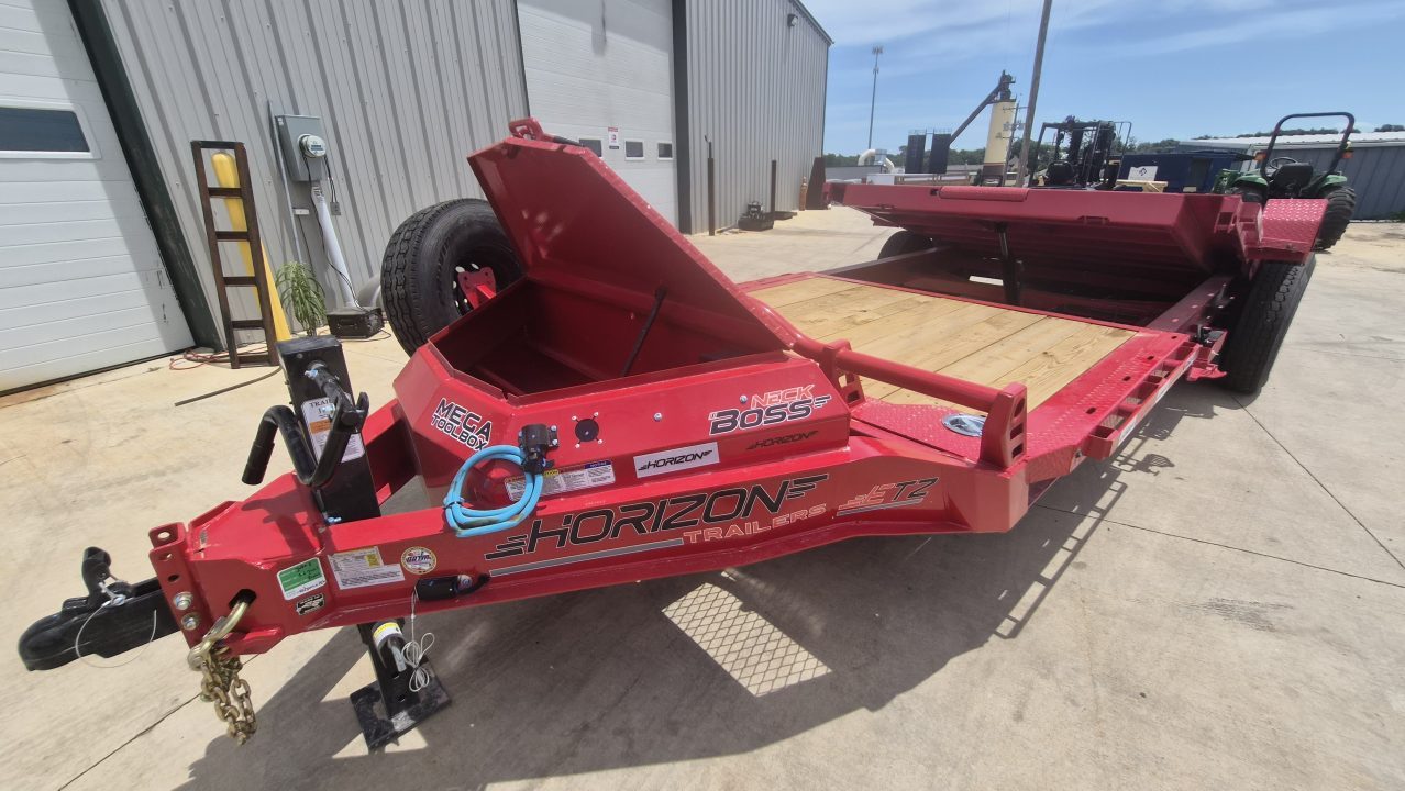 New 2026 Horizon Trailers ETZ 24' x 83" x 22" BP 17,000LBS TILT Equipment Trailer