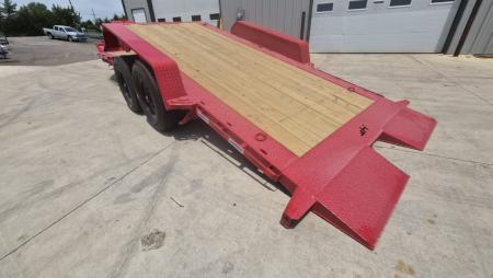 New 2026 Horizon Trailers ETZ 24' x 83" x 22" BP 17,000LBS TILT Equipment Trailer