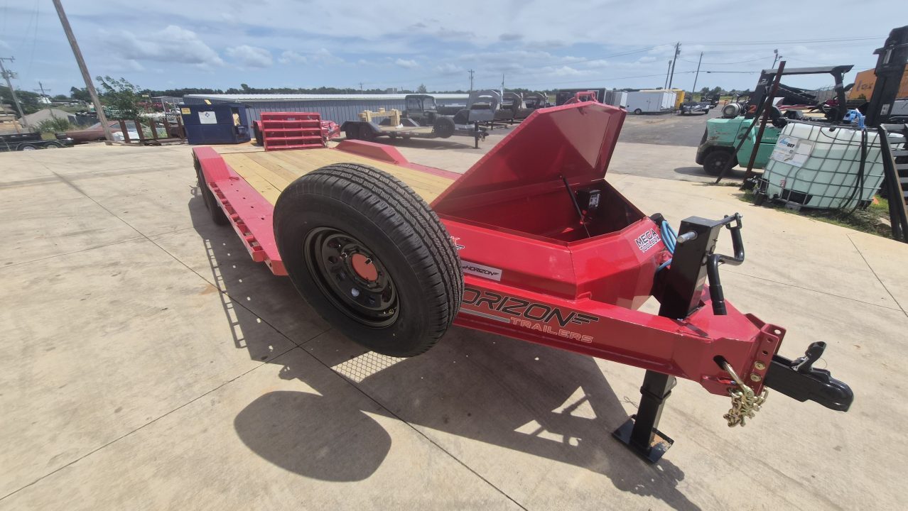 New 2026 Horizon Trailers EHZ 22' x 102" x 25" BP 15.2K EQUIPMENT TRAILER Equipment Trailer