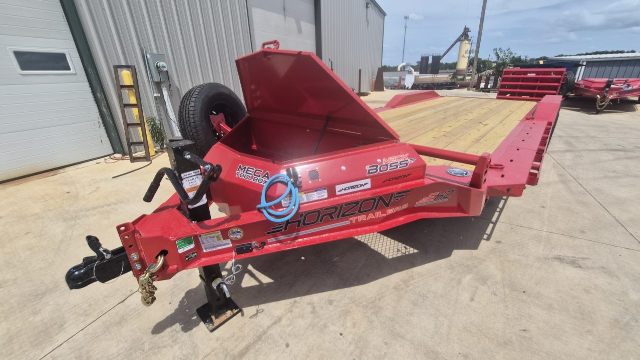New 2026 Horizon Trailers EHZ 22' x 102" x 25" BP 15.2K EQUIPMENT TRAILER Equipment Trailer