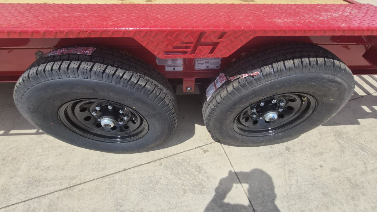 New 2026 Horizon Trailers EHZ 22' x 102" x 25" BP 15.2K EQUIPMENT TRAILER Equipment Trailer