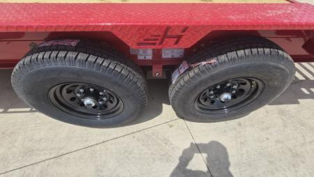 New 2026 Horizon Trailers EHZ 22' x 102" x 25" BP 15.2K EQUIPMENT TRAILER Equipment Trailer