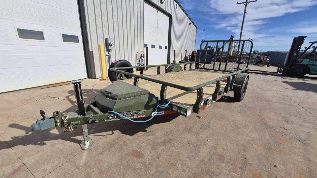 New 2026 Horizon Trailers UTZ 14' x 77" x 22" BP 3.5K UTILITY TRAILER Utility Trailer