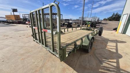 New 2026 Horizon Trailers UTZ 14' x 77" x 22" BP 3.5K UTILITY TRAILER Utility Trailer