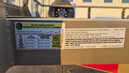 New 2026 Horizon Trailers UTZ 16' x 83" x 22" BP 10K UTILITY TRAILER Utility Trailer